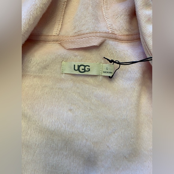 UGG Sarasee Zip up hoodie  pink  Large  NWT - Picture 5 of 6